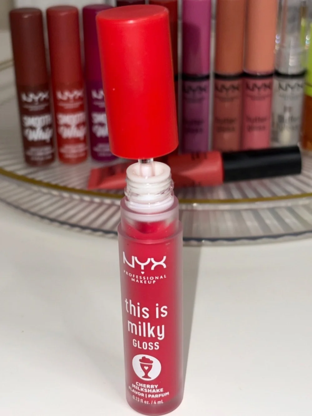 NYX Lip Bundle - Butter Gloss, Smooth Whip, Fat Oil, Sweet Cheeks, Milky Gloss